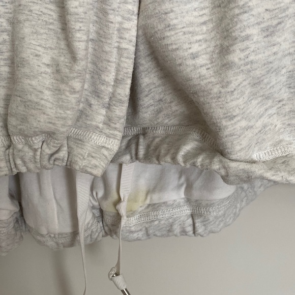 Lululemon Gratitude Wrap Sweater Heathered Birch Grey 4 - Picture 3 of 5